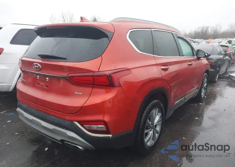 2019 Hyundai Santa Fe Ultimate z USA, uszkodzony, nr VIN 5NMS5CAD2KH129549
